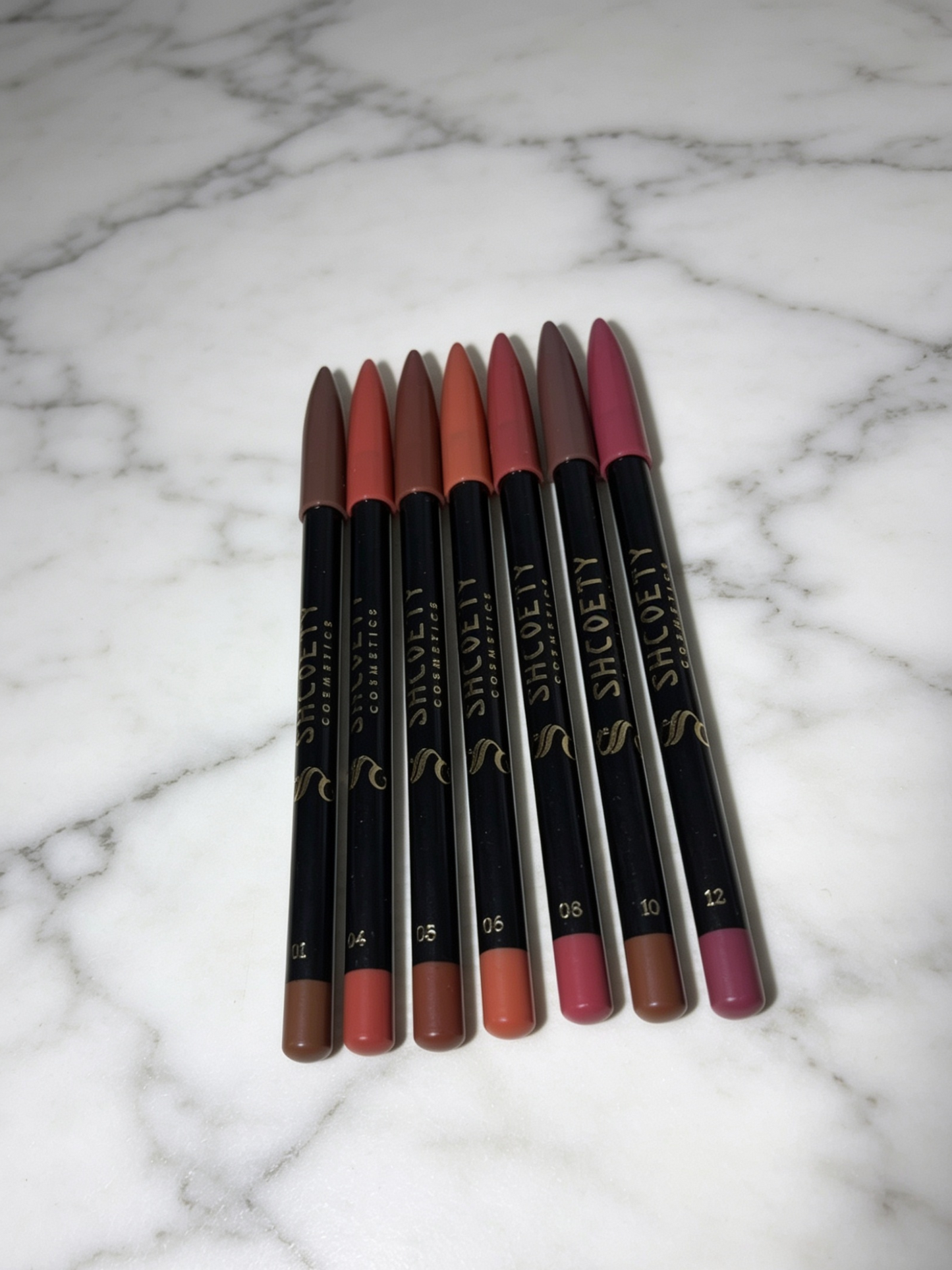 Shcoety Matte Lip Liner Set – 7 Shades