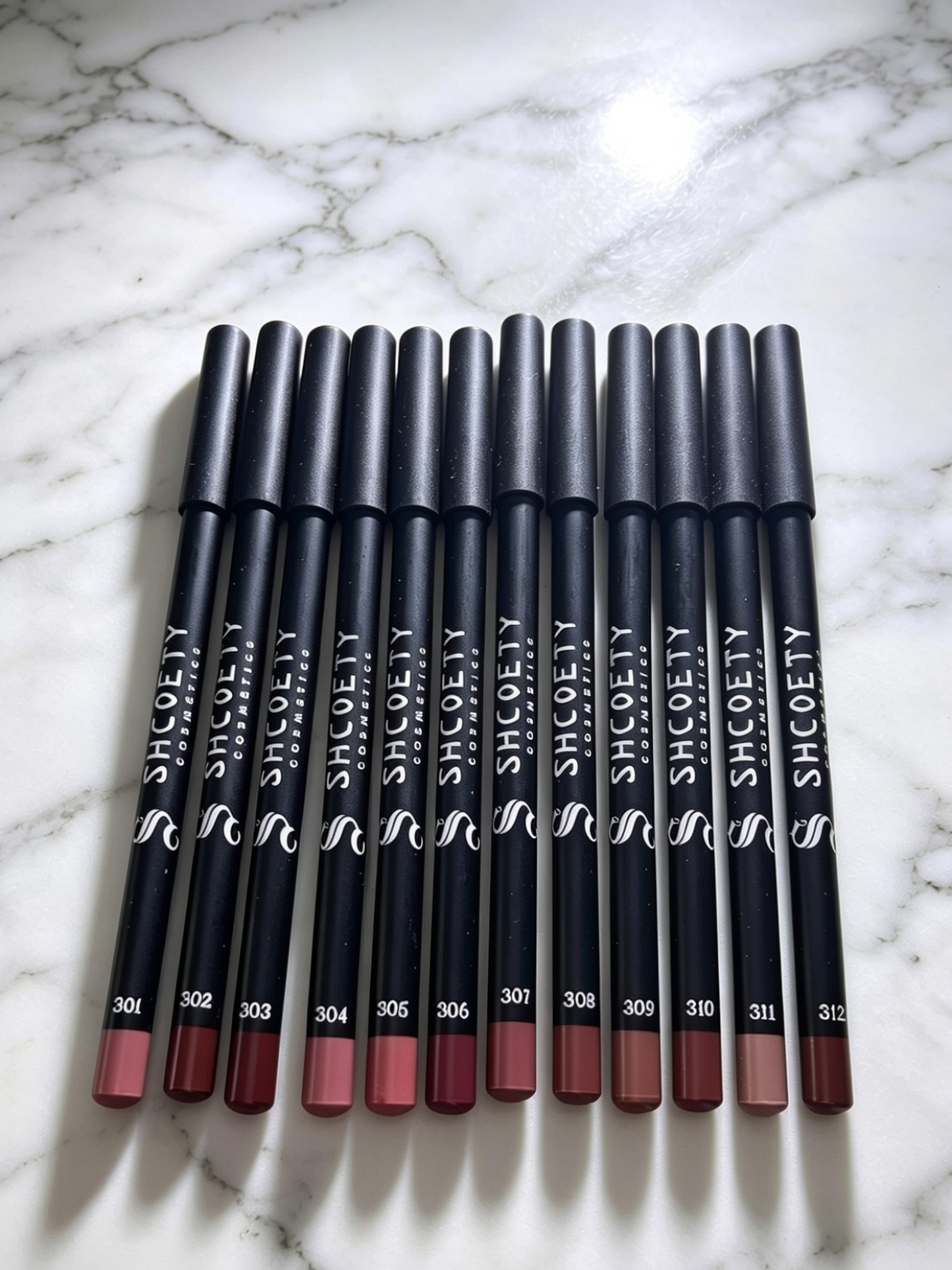 Shcoety Lip Liner Set – 12 Shades (301–312)