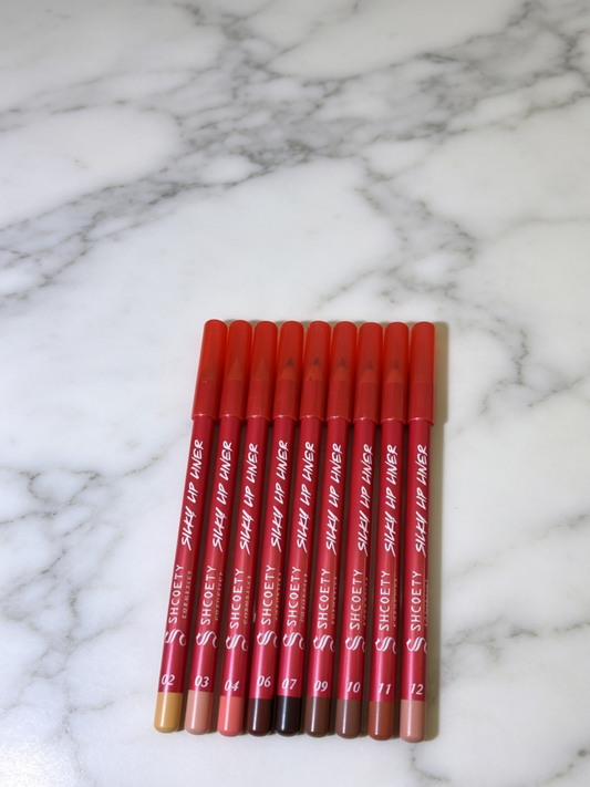 Shcoety Silky Lip Liner Set – 9 Shades (Red)